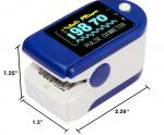High Performance Portable Pulse Oximeter 90189090 HS Code One Year Warranty