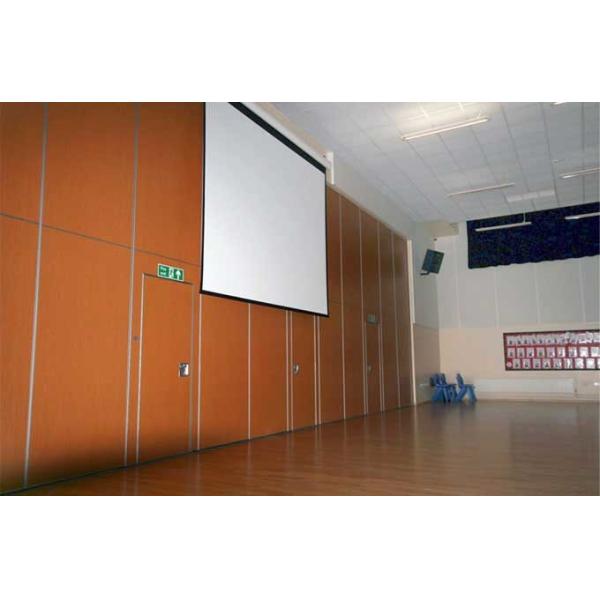 Solid MDF Fabric Foldable Partition Wall , 1230 mm Panel Width
