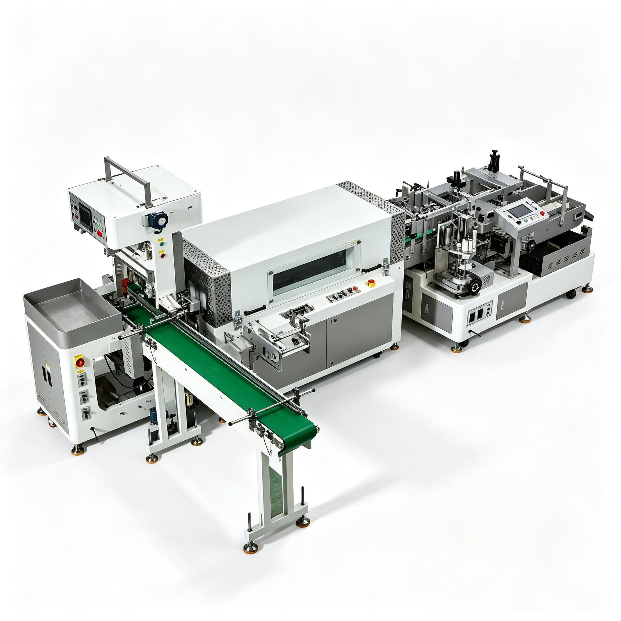 Multi Function Automatic Packaging Line 1 - 80 Pcs/Min Label Packaging Machine