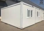 Single Layer Pre Made Container Homes With Standard Galvanized Steel Frame