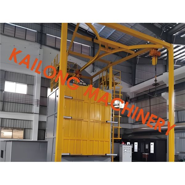 Double Hook Shot Blasting Machine