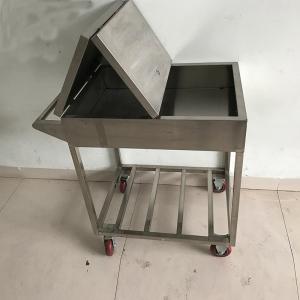 Buy cheap Stainless Steel Kitchen Condiments Trolley For Wok Stove with 12 Containers Capacity product