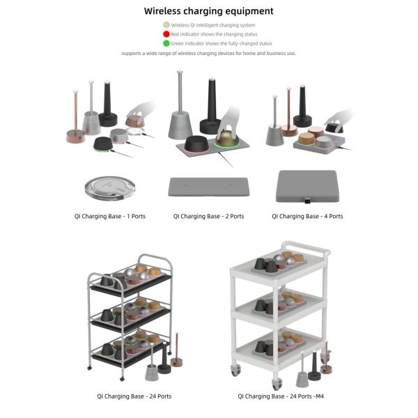 Wifi Smart Table Lamp, Modern Design App Control Waterproof Night Light for Living Rooms, Bedrooms and Camping