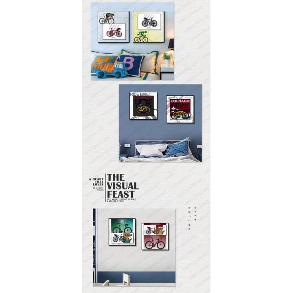 Design Style Modern Gallery Wall Sets Still Life Pattern Electric Format for Children's Room Bedroom Decor