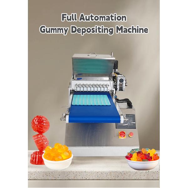 10 Depositing Heads Gummy Candy Making Machine Soft Candy Machine Gummy Candy Machine
