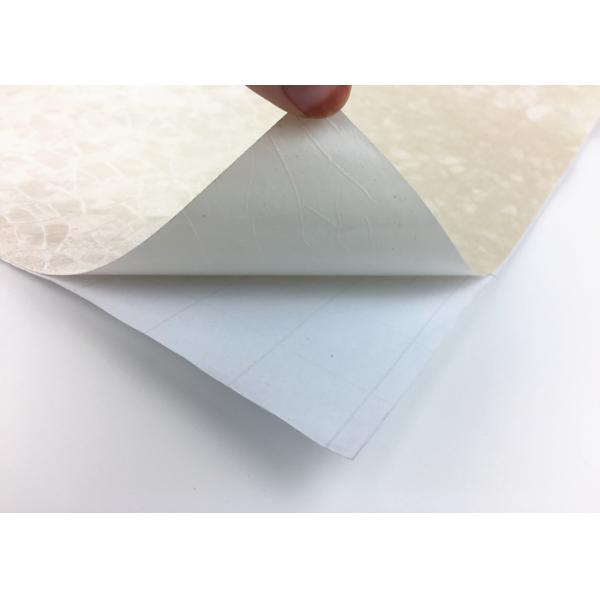 Satin Type Waterproof Self Adhesive Removable Wallpaper Solid Beige Color