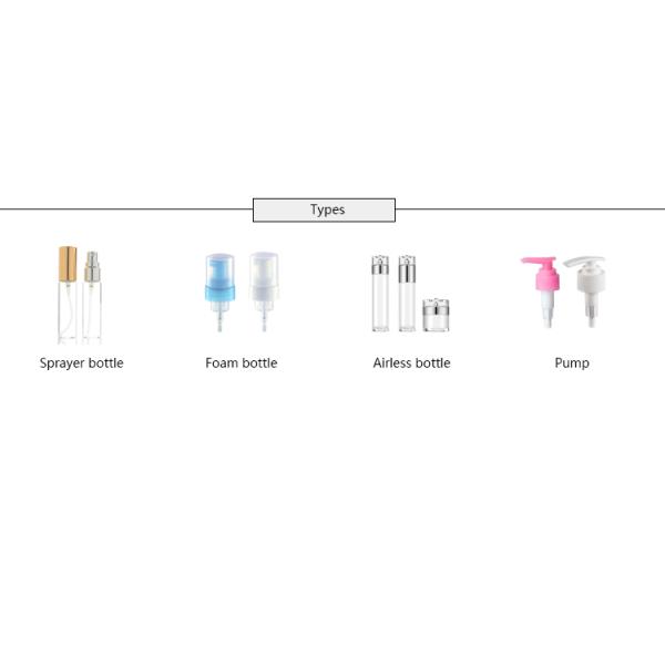 Pump Cap Half Cover Plastic Perfume 20/410 Bottle Mist Sprayer