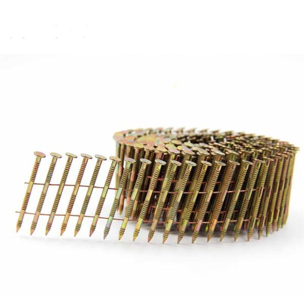 3'' Flat Head Pallet Coil Nails / Hot Dipped Galvanized Coil Nails