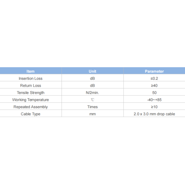 Fiber Optic Mechanical Splice (TK-LJ-SP-001)