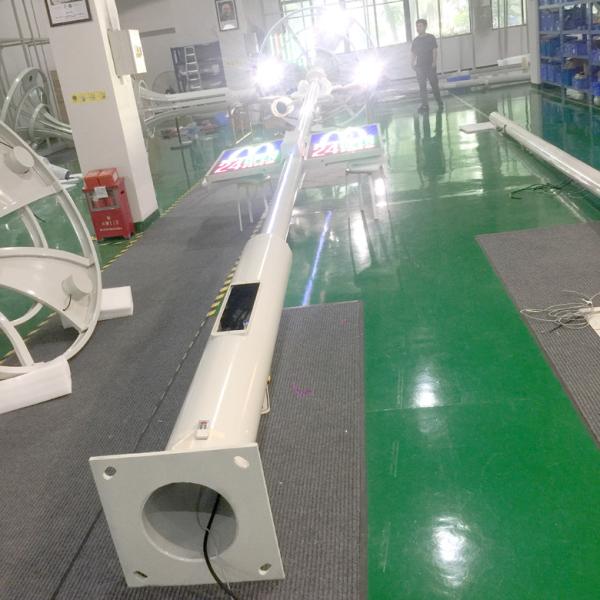 High Mast Smart Street Light Poles Multi - Functional Lighting Solution