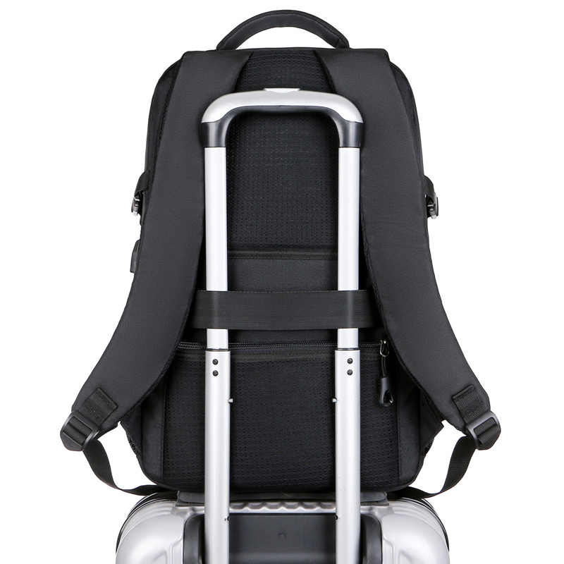 Laudtec Waterproof Pu Laptop Backpack Classic 15.6 Inch Usb Charging Shoulder Strap Bag Travel Business Custom Logo Dnb131 Wholesale OEM/ODM/Private