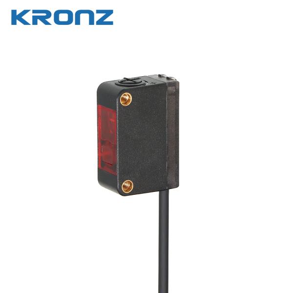 12-24V DC Photoelectric Sensors Diffuse Reflection 40-300mm Sensing Range For White Paper