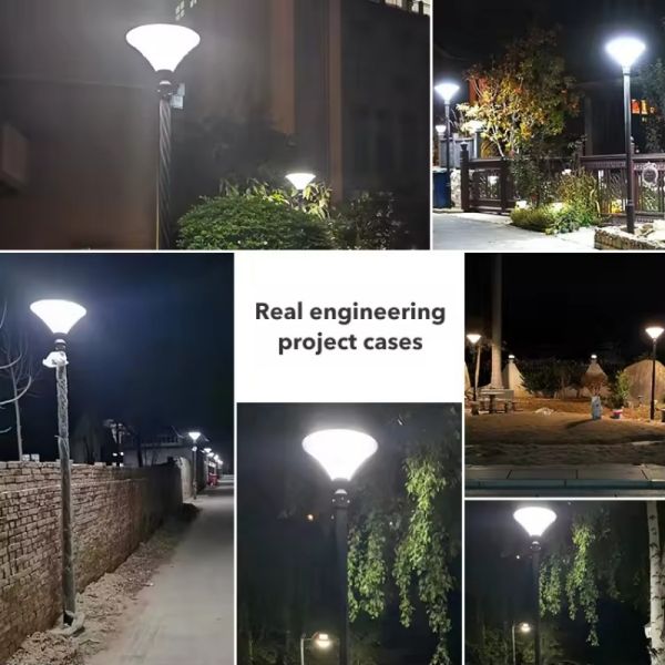 Motion Sensor Solar Security LED Garden Lights IP65 Waterproof Solar Garden Lights for Yard
