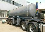 Tri Axles Vac Semi Septic Pump Trailer For Off Road And Oil Field Operation
