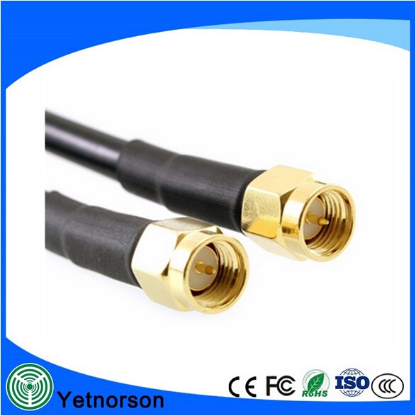 50 Ohm Impedance RF Coaxial Cable RG 58 LMR 200 LMR 400 for Frequency Range 0-6Ghz