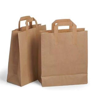 Buy cheap Kraft Paper Shopping Bag With Logo Paper Kraft Bag Custom Paper Bags product