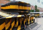 Powder Coated Temporary Construction Fence Barricade For Sporting Events