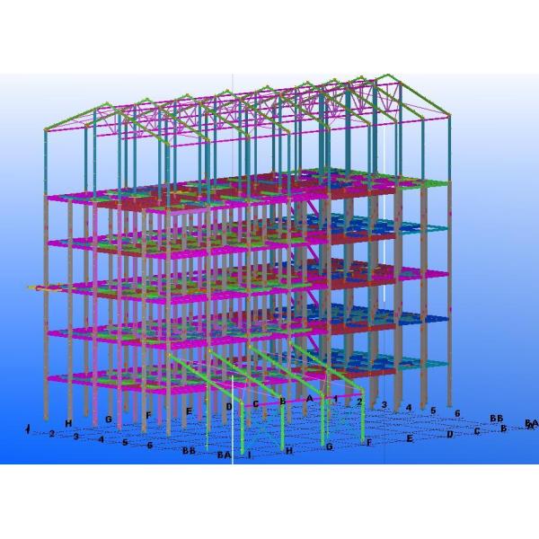 Fast Construction Prefabricated Steel Frame Dormitory Short Project Delivery Period