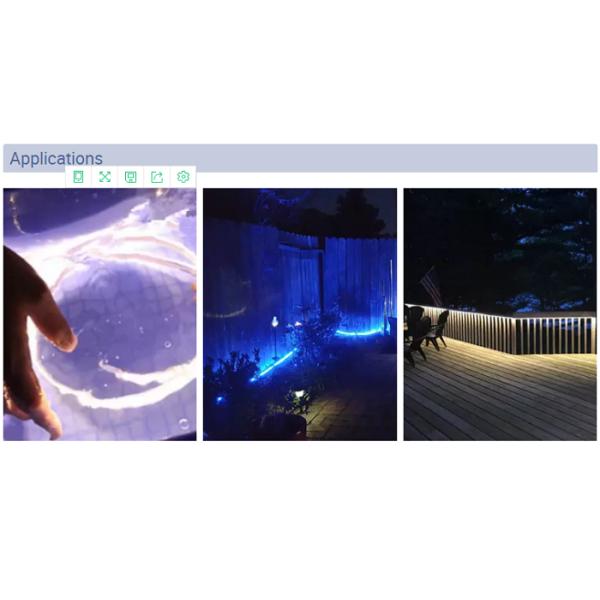 Outdoor application Waterproof Ip68 SMD 5050 10 Meters Energy Saving White color Led Flexible Light Strip