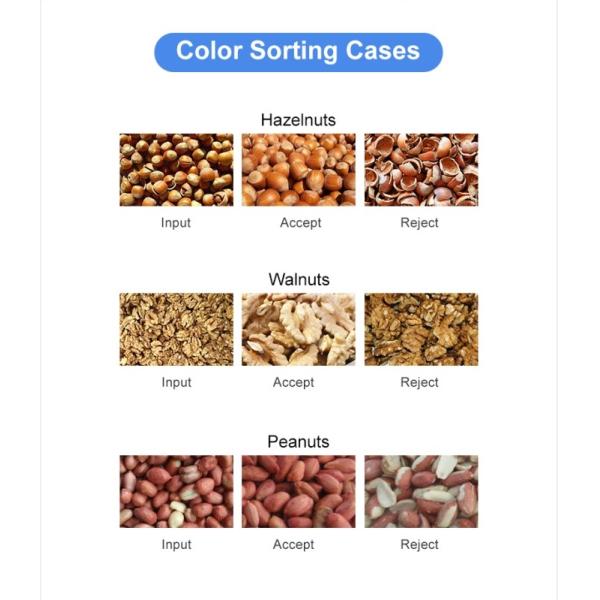 Wenyao Pistachio Nut Colour Sorting Machine Peanut Groundnut Optical Color Sorter