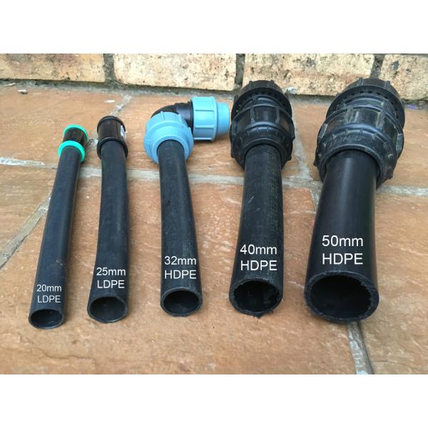 16 Bar PP Compression Fitting , Tube Reducing Compression Tee For Plastic Pipe Connect