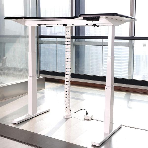 Under Desk Vertical Cable Management Spine Organizer For Office