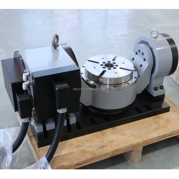 Close-up of turntable mechanism and components