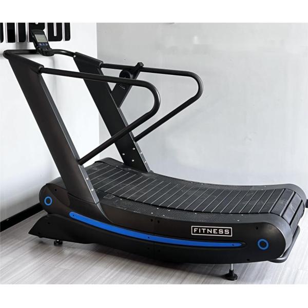 Commercial Gym Machines Non Motorized air Runner Manual Curved Treadmill