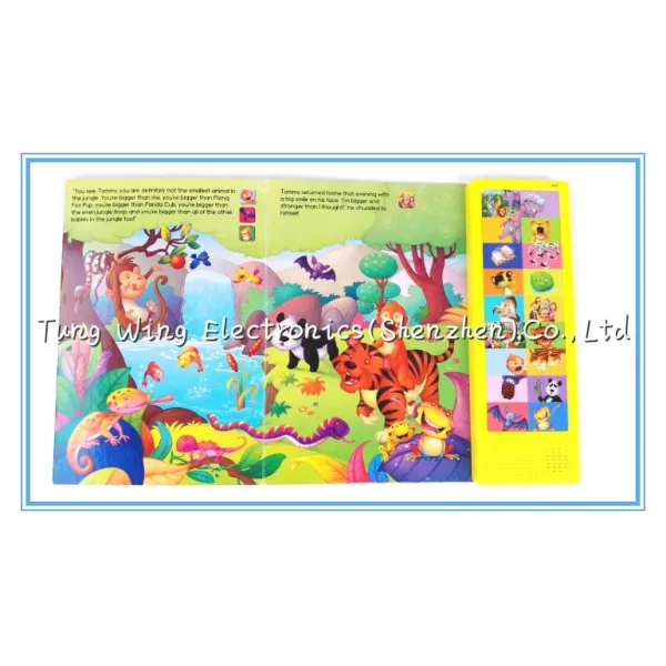 18 Button Sound Module for Educational Animal Book