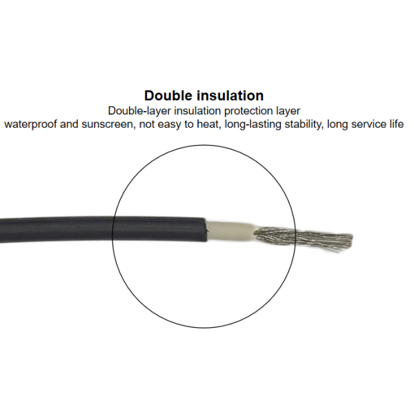 4mm2 6mm2 10mm2 Pv1-F Custom Solar Panel Cable DC Cable PV Wire For Solar Panel