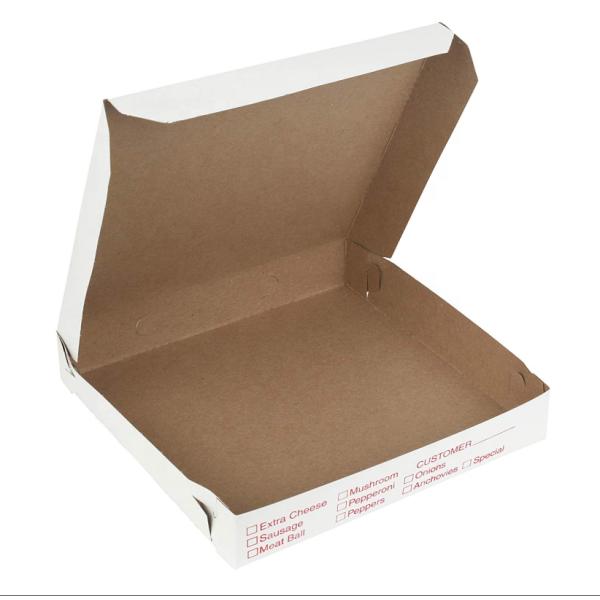 Custom Pizza Box Packaging Corrugated Paper Materials