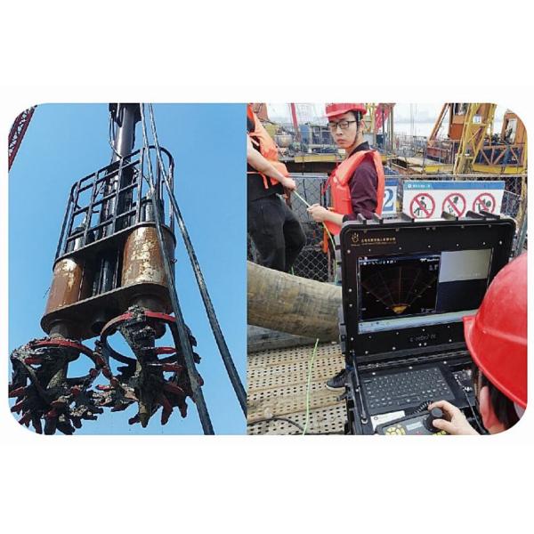 Underwater Hydraulic Double Head Dredge,Underwater dredging,Bridge dredging