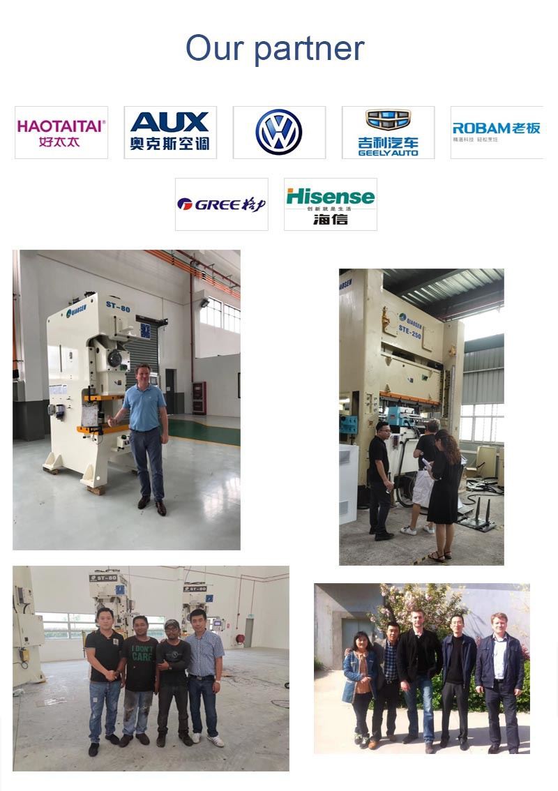35Ton Pneumatic Power Press With Hydraulic Overload Protection Compatible With Servo Feeder Oil Lubricator Automatic Stamping Line