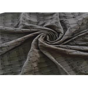 Anticrease Plain Style 150D Polyester Spandex Fabric For Yoga