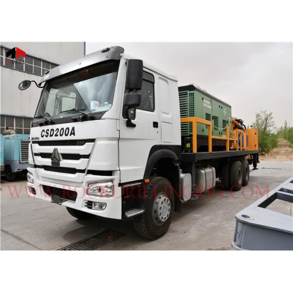 16T Pull Back Capacity CSD200A Hydraulic Well Drilling Rig
