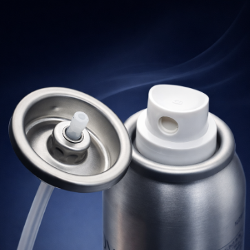 Overall view of the sunscreen lotion pump valve