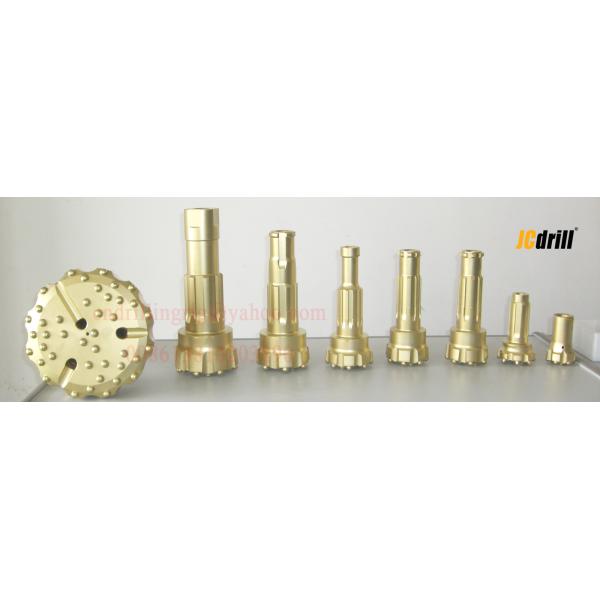 Tungsten Carbide DTH Drilling Tools , Forging DTH Drill Bits for Rock Borehole Drilling
