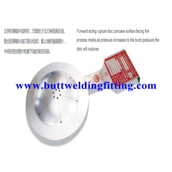 Monel Double Layer Scored Reverse Domed Bursting Disk Rupture Disc