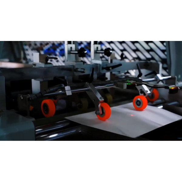 HX365 Universal Cover Casing In Machine irregular cover partial gluing square round spine processing
