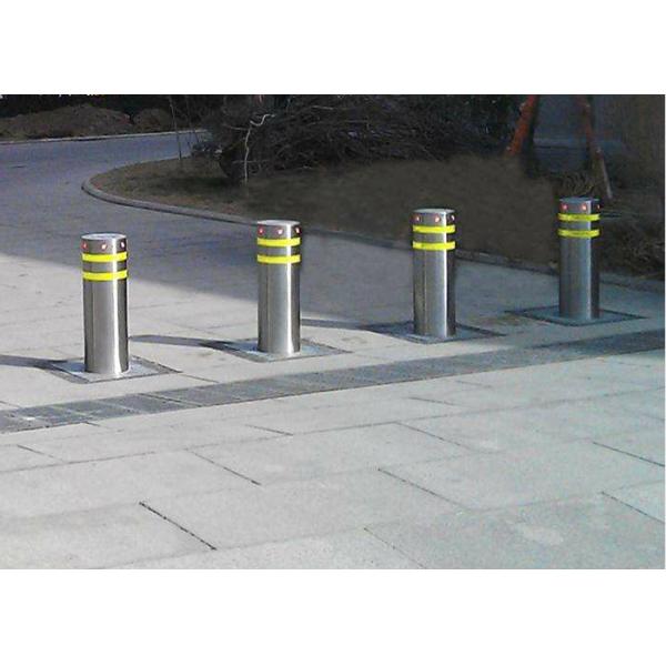 Outdoor Stainless Steel 304 Driveway Security Fixed Posts Retractable