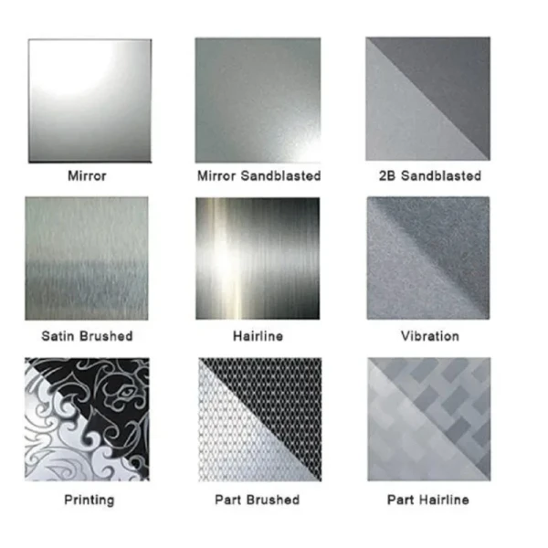 18 Gauge Stainless Steel Plate Cold Rolled Technique BA Surface 2B Surface