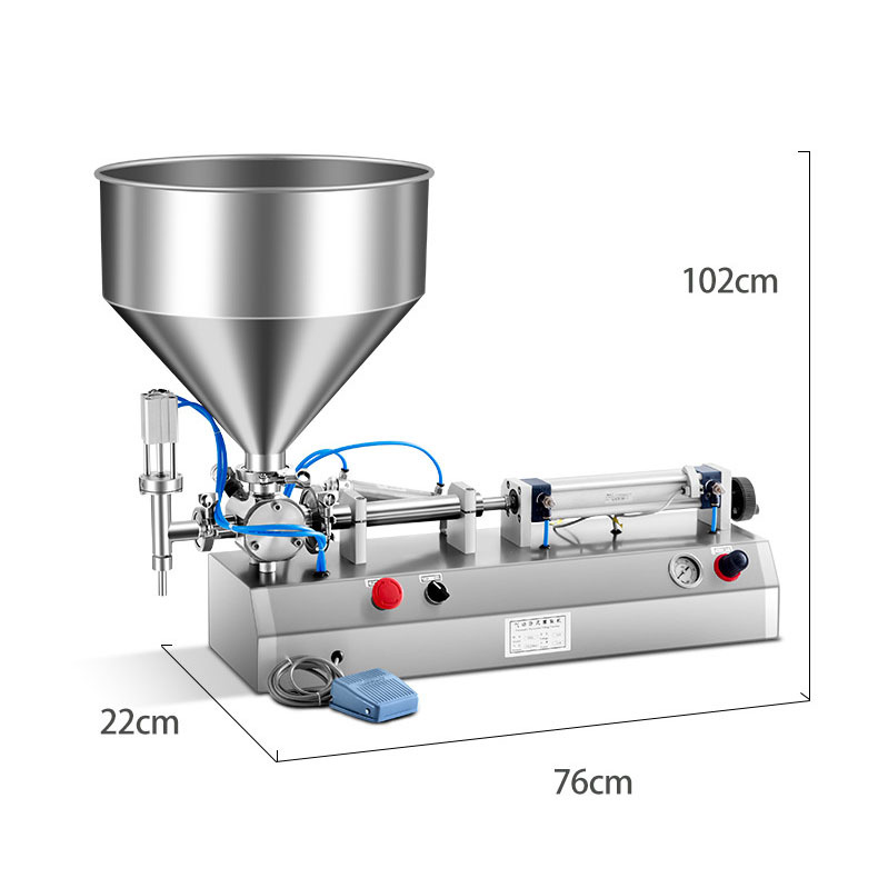 Customize Capacity Liquid Filling Machine - Product Size Diagram