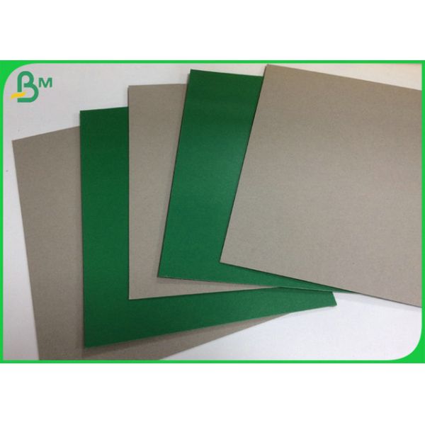 Thickness 1.2MM 1 Side Green Coated Book Binding Board For Puzzle Making