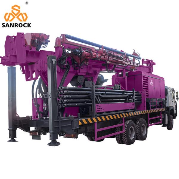 Multifunction Reverse Circulation Drilling Rig Machine Full Hydraulic Truck Mounted RC Drilling Rig