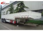 High Point Load Low Flatbed Semi Trailer With Mechanical Suspension