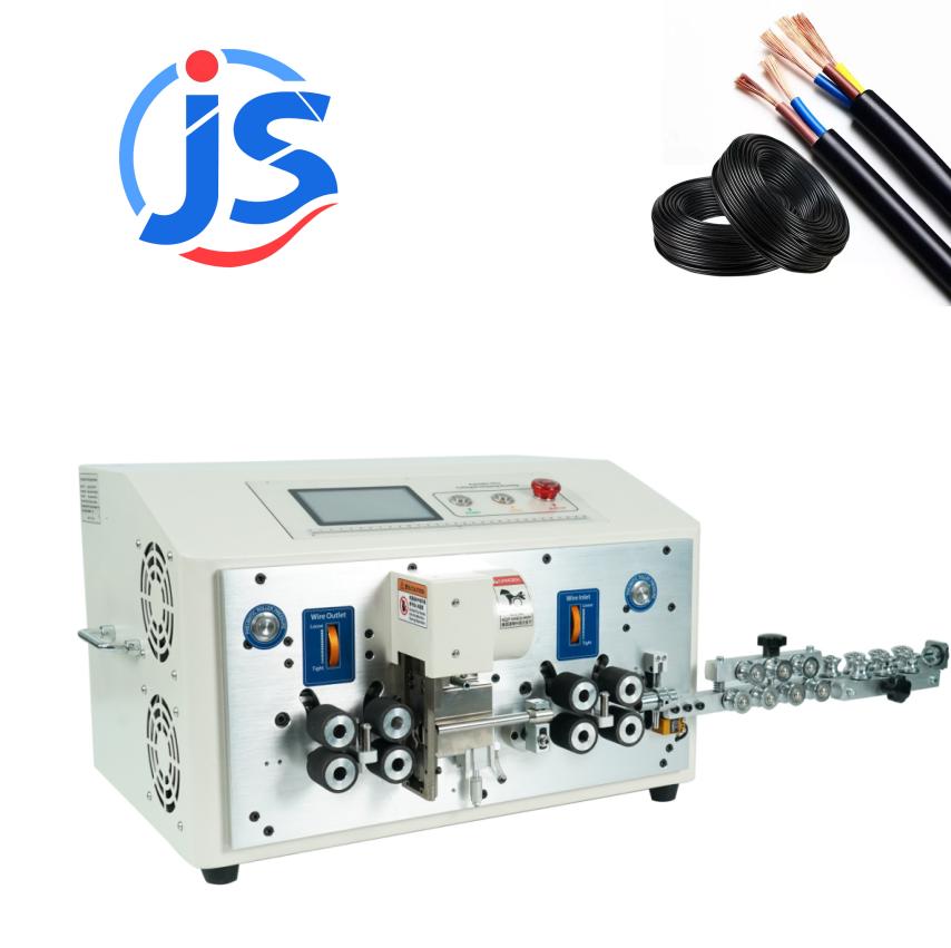 0.8Mpa 650W Automatic Sheath Cable Wire Stripping Machine Round Sheath Wire 2-11mm Inner and Outer Double Layer Peeling Machine
