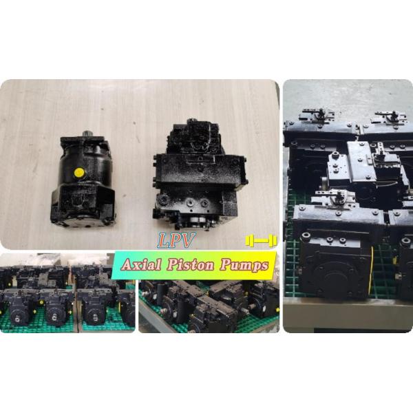 Black Piston Pump With Function In Hydraulic System Components