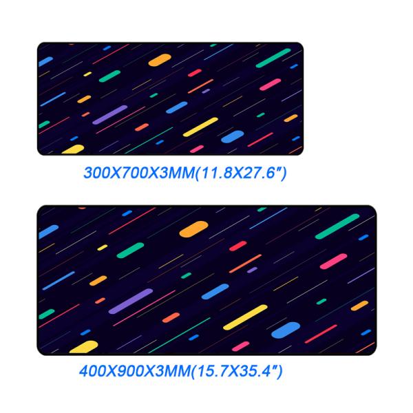 260*210*2mm Gaming Rubber Sublimation Desk Keyboard Mousepad Mat XXL Extended Mouse Pad