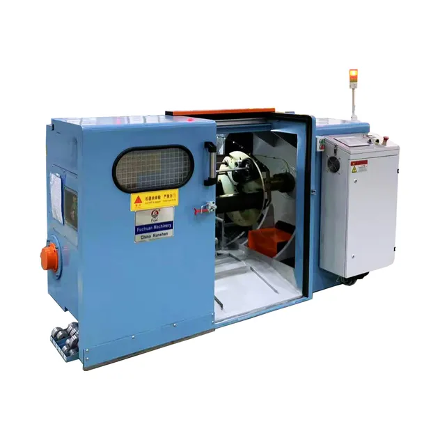 Copper Wire Bunching Machine Automatic Model FC 250B High Speed Stranding Ultra Fine Conductors