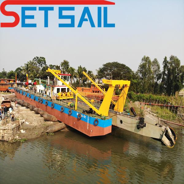 Hydraulic Cutter Suction Dredger with Capacity 1800 M3/H